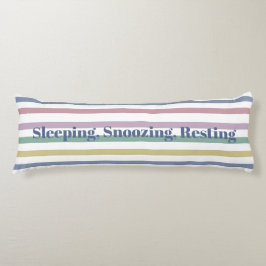 Retro Snoepjes strepen Lichaamskussen