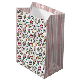 Retro Snoepjes- Wit Medium Cadeauzakje
