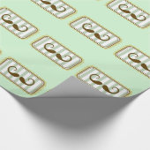 Retro Snorren van de munt Cadeaupapier (Hoek)