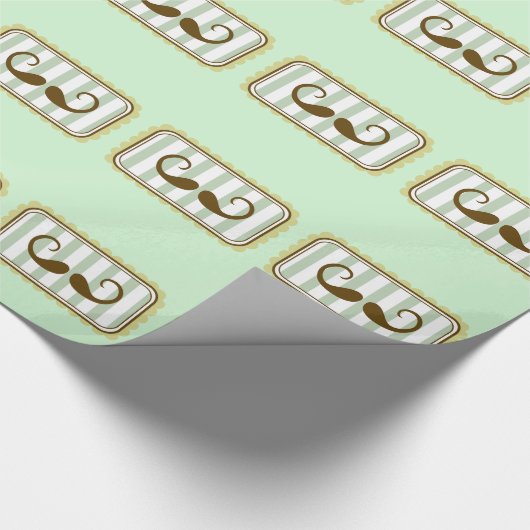 Retro Snorren van de munt Cadeaupapier (Hoek)