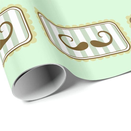 Retro Snorren van de munt Cadeaupapier (Rol Hoek)