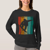 Retro Snowboard T-shirt (Voorkant)