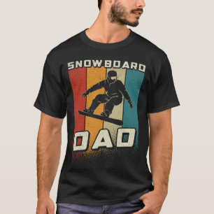 Retro Snowboard vader Snowboarden vader Snowboarde T-shirt