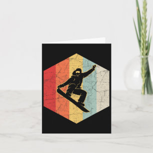 Retro Snowboard Winter Sports Snowboarding Kaart