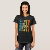 Retro Snowboarding T-shirt (Voorkant volledig)