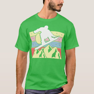 Retro Snowboarding T-shirt