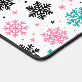 Retro Snowflakes Bureaumat (Hoek)