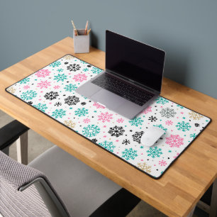 Retro Snowflakes Bureaumat