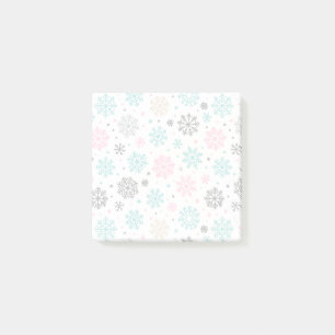 Retro Snowflakes Post-it® Notes