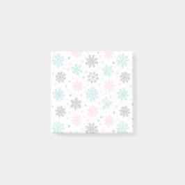 Retro Snowflakes Post-it® Notes