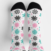 Retro Snowflakes Sokken (Top)