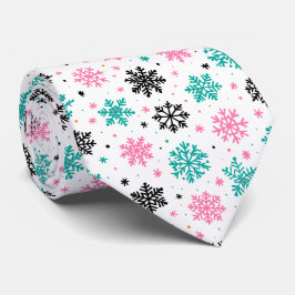 Retro Snowflakes Stropdas