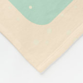 Retro Snowmen Happy Nieuwjaar, prettig kerstfeest Fleece Deken (Hoek)