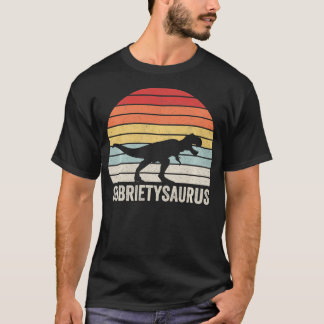 Retro Soberheid TRex Sobrietysaurus AA Sobe T-shirt