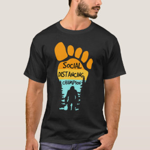 Retro Social Distancing Wereldkampioen  SAS T-shirt