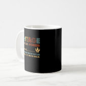 Retro Social Worker Definition Public Serv Koffiemok (Voorkant links)