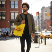 Retro "SOCK" Canvas tas – Bold Streetwear Vibes