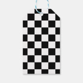 Retro Sock Hop Birthday Party Cadeaulabel (Achterkant)