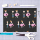 Retro Sock Hop Birthday Party Tissuepapier (Craft)