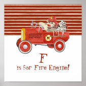 Retro Sock Monkey met Mutsenhoofdje Jongens Baby C Poster (Voorkant)