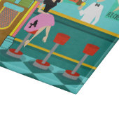 Retro Soda Fountain Cutting Board Snijplank (Hoek)