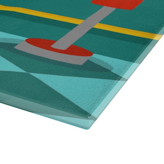 Retro Soda Fountain Cutting Board Snijplank (Hoek)