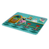 Retro Soda Fountain Cutting Board Snijplank (Hoek)