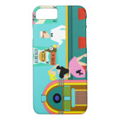 Retro Soda Fountain iPhone 7 Hoesje (Achterkant)