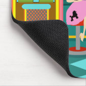 Retro Soda Fountain Mousepad Muismat (Hoek)