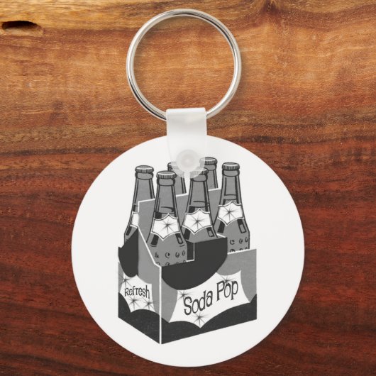 Retro Soda Pop Sleutelhanger (Voorkant)