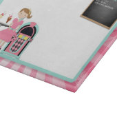 Retro Soda Winkelwagentje Snijplank (Hoek)