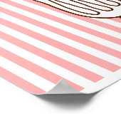 Retro Sodasjop Diner Decor Poster (Hoek)