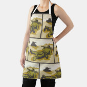 Retro Soldaat en tank Schort (Insitu)