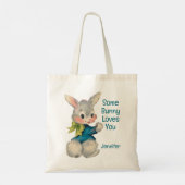 Retro sommige bondsdolheid houdt van je eigen Tote Bag (Achterkant)