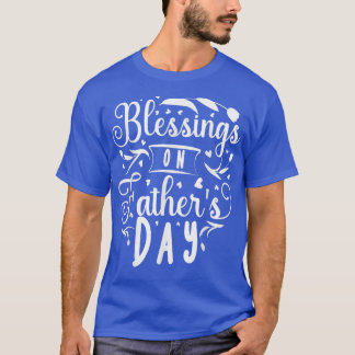 Retro Son Daughter Family die zich aan het onttrek T-shirt