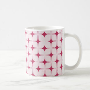 Retro Sophistication Mok, Magenta Koffiemok
