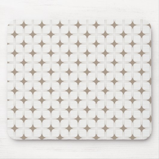Retro Sophistication Mousepad, Latte Muismat (Voorkant)