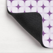Retro Sophistication Mousepad, Paars Muismat (Hoek)