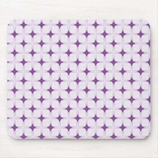 Retro Sophistication Mousepad, Paars Muismat (Voorkant)