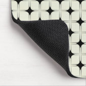Retro Sophistication Mousepad, zwart Muismat (Hoek)