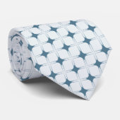 Retro Sophistication Stropdas, blauw Stropdas (Opgerold)