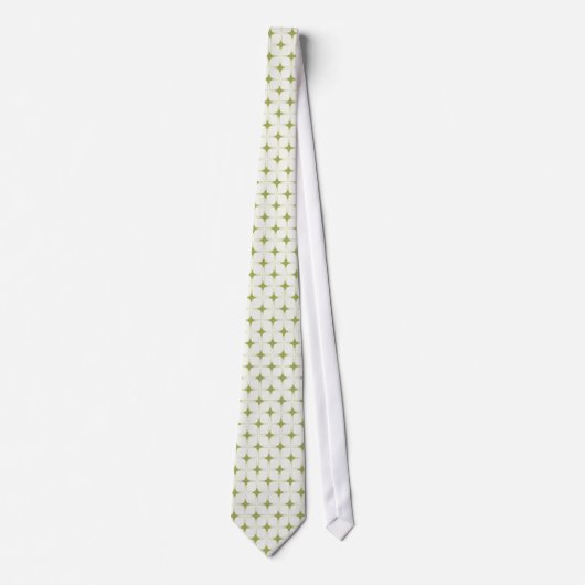 Retro Sophistication Stropdas, Lime Green Stropdas (Voorkant)