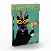 Retro Sophisticats Its Time to Mardi Gras Martini Fotoblokken (Links)