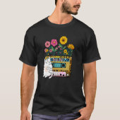 Retro Soul Cassettebandje Flowers Wilde bloemkool T-shirt (Voorkant)