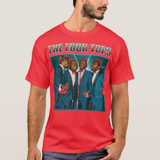 Retro Soul Chic De Vier Bands Motown Magic Woven T-shirt