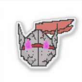 Retro Soul Ridder Sticker (Voorkant)