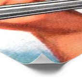 retro- soupekooster poster (Hoek)