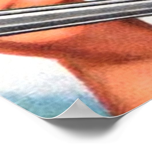 retro- soupekooster poster (Hoek)