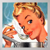 retro- soupekooster poster (Voorkant)