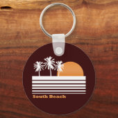 Retro South Beach Sleutelhanger (Voorkant)